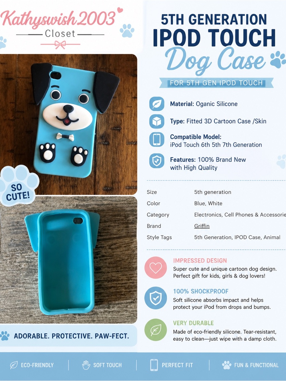5th Generation IPOD Touch Dog Case